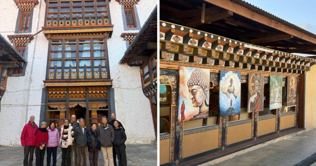 不丹寺院外觀與佛教藝術實地紀錄