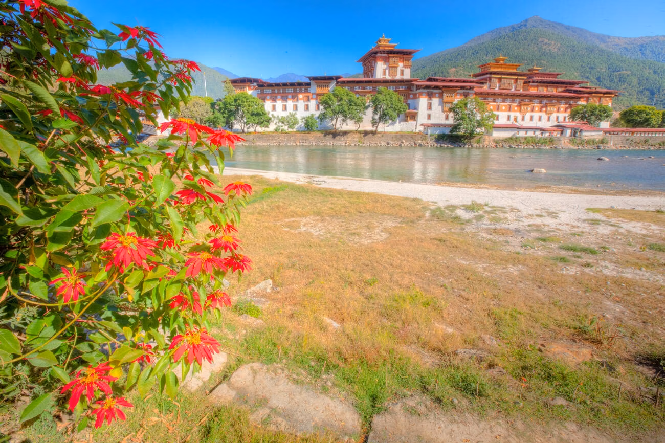Bhutan in autumn