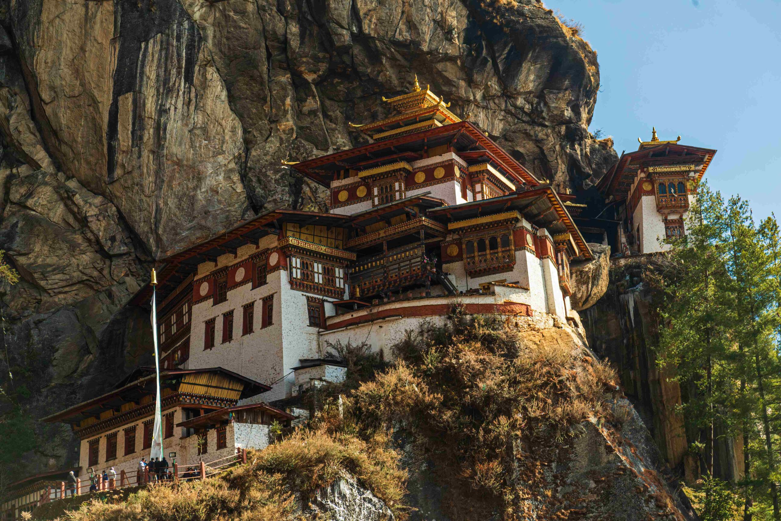 Tigers Nest Monastery or Paro Taktsang near Paro, Bhutan (1)